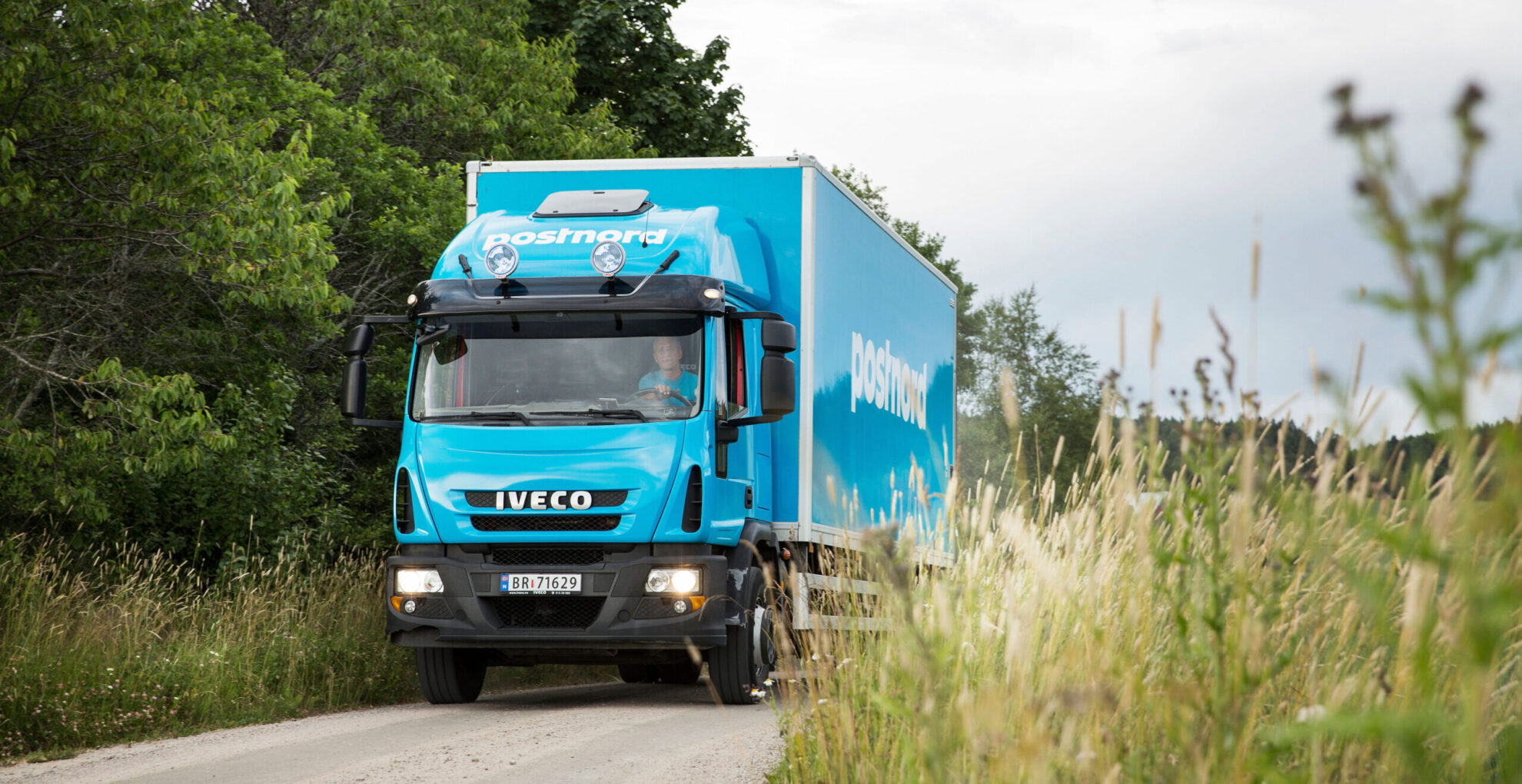 Truck with field